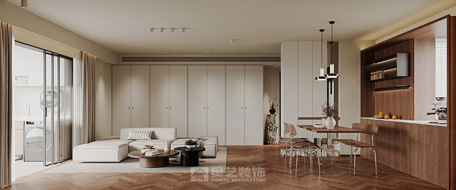 暖棕雅調，藏露有致的精致居境